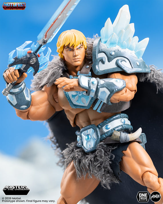 Masters of the Universe 200X - Ice Armor He-Man and Fire Armor Skeletor 1/12 Scale Figure Set