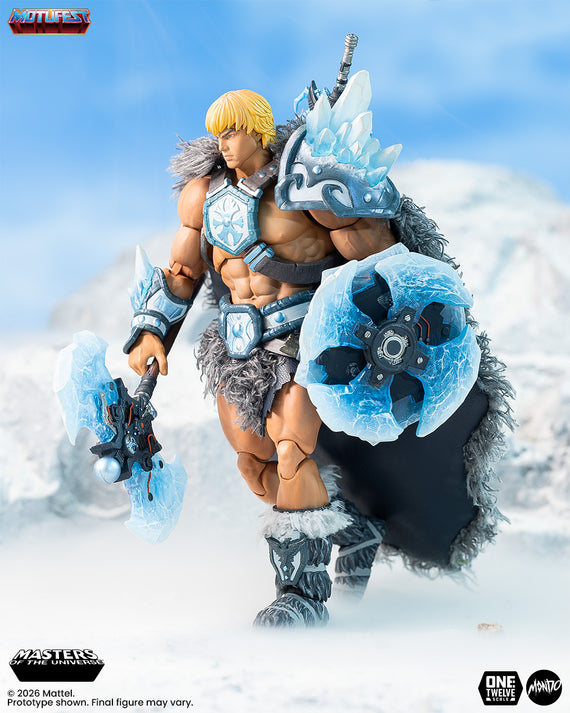 Masters of the Universe 200X - Ice Armor He-Man and Fire Armor Skeletor 1/12 Scale Figure Set