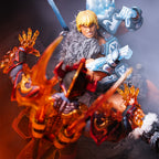 Masters of the Universe 200X - Ice Armor He-Man and Fire Armor Skeletor 1/12 Scale Figure Set