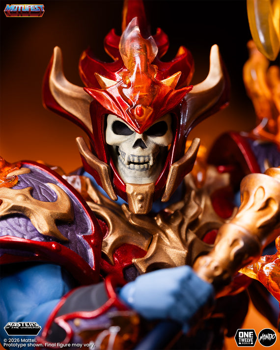 Masters of the Universe 200X - Ice Armor He-Man and Fire Armor Skeletor 1/12 Scale Figure Set