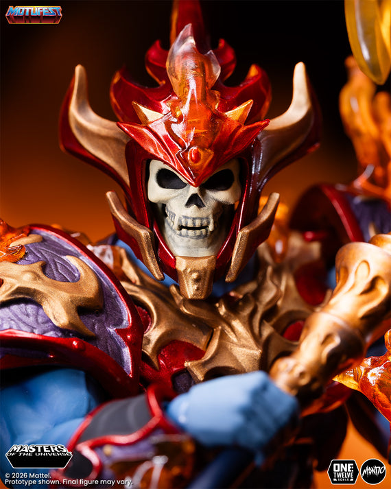 Masters of the Universe 200X - Ice Armor He-Man and Fire Armor Skeletor 1/12 Scale Figure Set