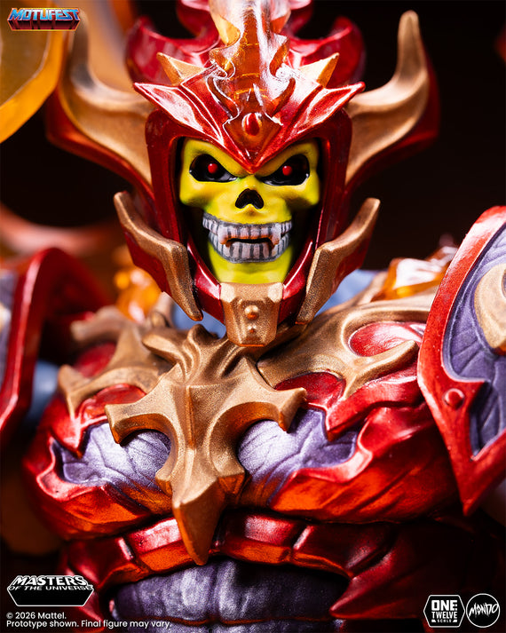 Masters of the Universe 200X - Ice Armor He-Man and Fire Armor Skeletor 1/12 Scale Figure Set
