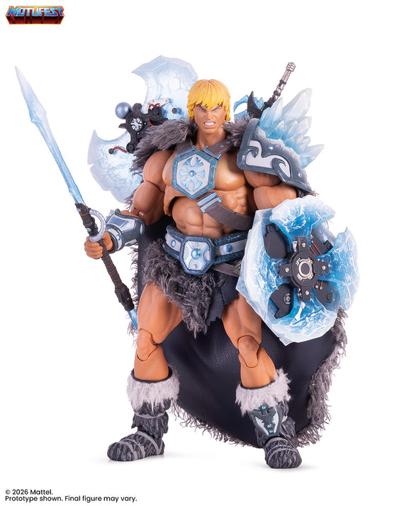 Masters of the Universe 200X - Ice Armor He-Man and Fire Armor Skeletor 1/12 Scale Figure Set