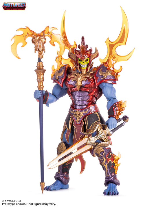 Masters of the Universe 200X - Ice Armor He-Man and Fire Armor Skeletor 1/12 Scale Figure Set