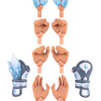 Masters of the Universe 200X - Ice Armor He-Man and Fire Armor Skeletor 1/12 Scale Figure Set