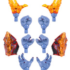 Masters of the Universe 200X - Ice Armor He-Man and Fire Armor Skeletor 1/12 Scale Figure Set