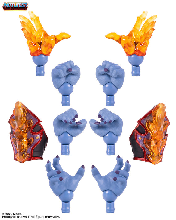 Masters of the Universe 200X - Ice Armor He-Man and Fire Armor Skeletor 1/12 Scale Figure Set