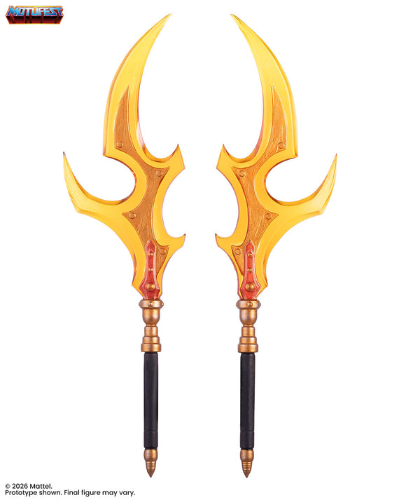 Masters of the Universe 200X - Ice Armor He-Man and Fire Armor Skeletor 1/12 Scale Figure Set
