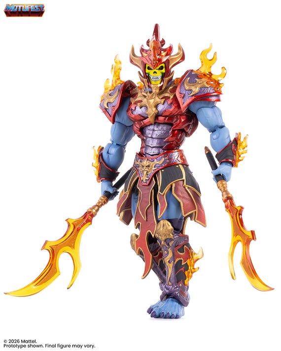 Masters of the Universe 200X - Ice Armor He-Man and Fire Armor Skeletor 1/12 Scale Figure Set