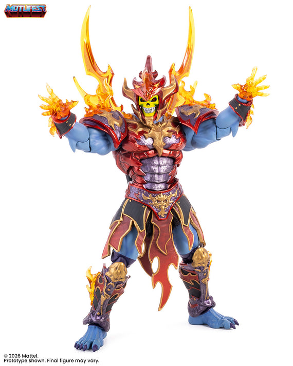 Masters of the Universe 200X - Ice Armor He-Man and Fire Armor Skeletor 1/12 Scale Figure Set