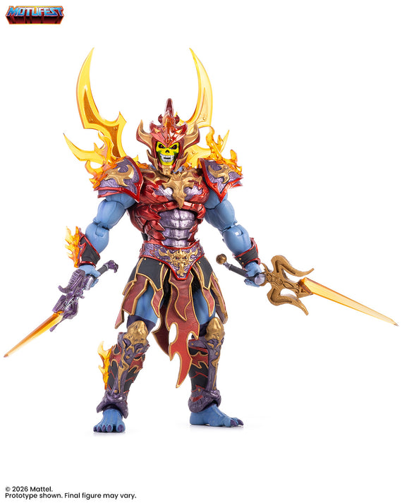 Masters of the Universe 200X - Ice Armor He-Man and Fire Armor Skeletor 1/12 Scale Figure Set