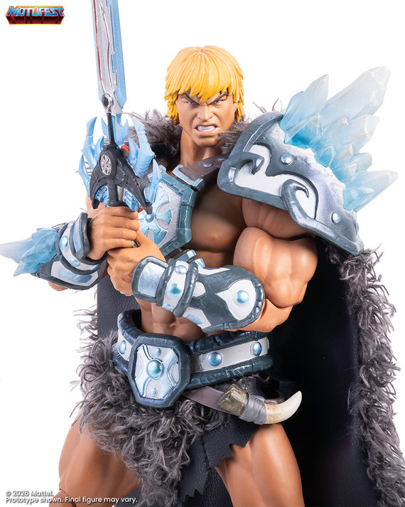Masters of the Universe 200X - Ice Armor He-Man and Fire Armor Skeletor 1/12 Scale Figure Set