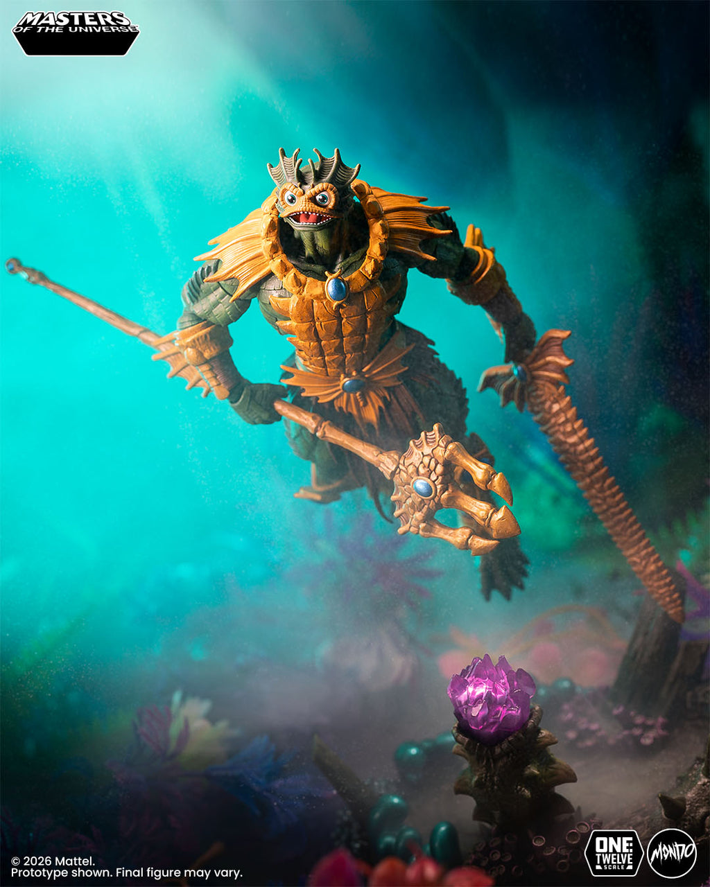 Masters of the Universe 200X - Mer-Man 1/12 Scale Figure - Timed Editi ...
