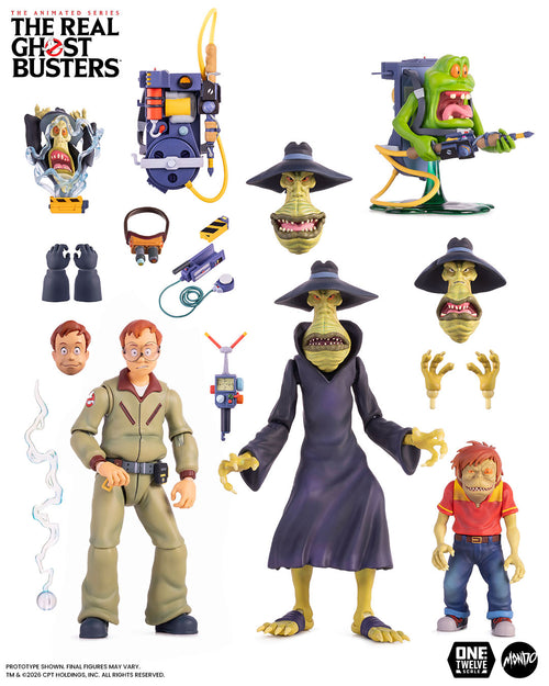 The Real Ghostbusters - Louis Tully & Grundel 1/12 Scale Figure Set - Timed Edition
