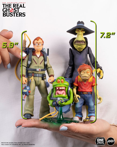 The Real Ghostbusters - Louis Tully & Grundel 1/12 Scale Figure Set - Timed Edition