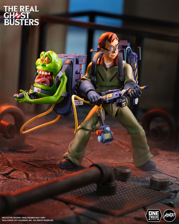 The Real Ghostbusters - Louis Tully & Grundel 1/12 Scale Figure Set - Timed Edition