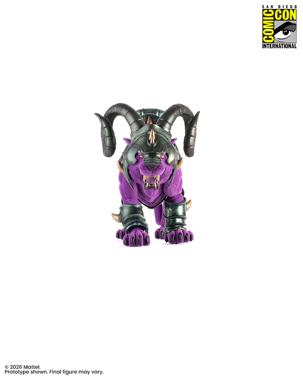 Masters of the Universe - Panthor 1/6 Scale Figure - Flocked Limited Edition