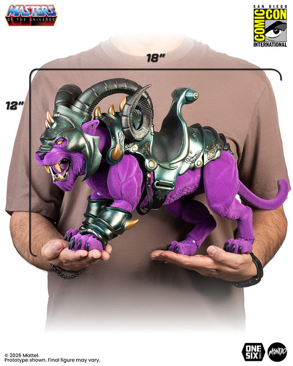 Masters of the Universe - Panthor 1/6 Scale Figure - Flocked Limited Edition