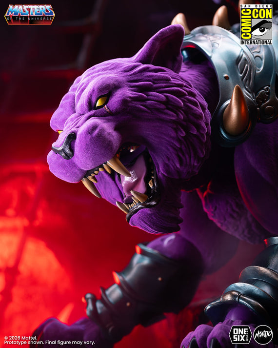 Masters of the Universe - Panthor 1/6 Scale Figure - Flocked Limited Edition
