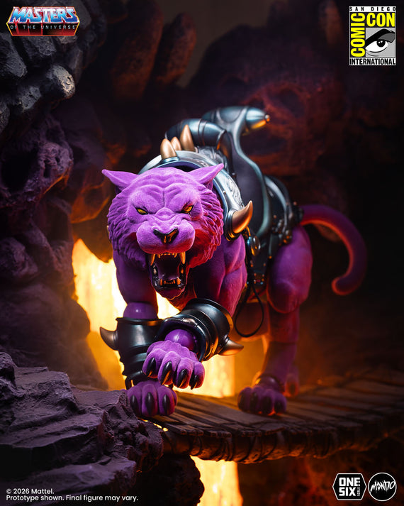 Masters of the Universe - Panthor 1/6 Scale Figure - Flocked Limited Edition