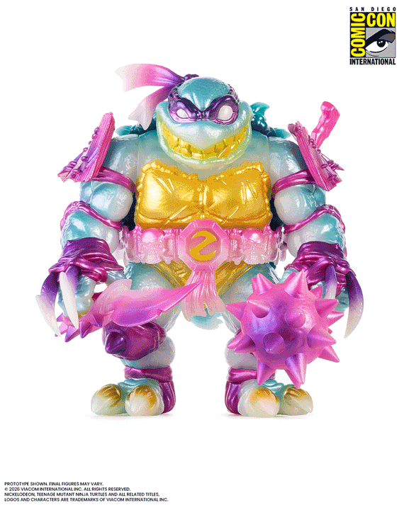 Teenage Mutant Ninja Turtles - Slash Soft Vinyl Figure - Mutagen Glow Variant