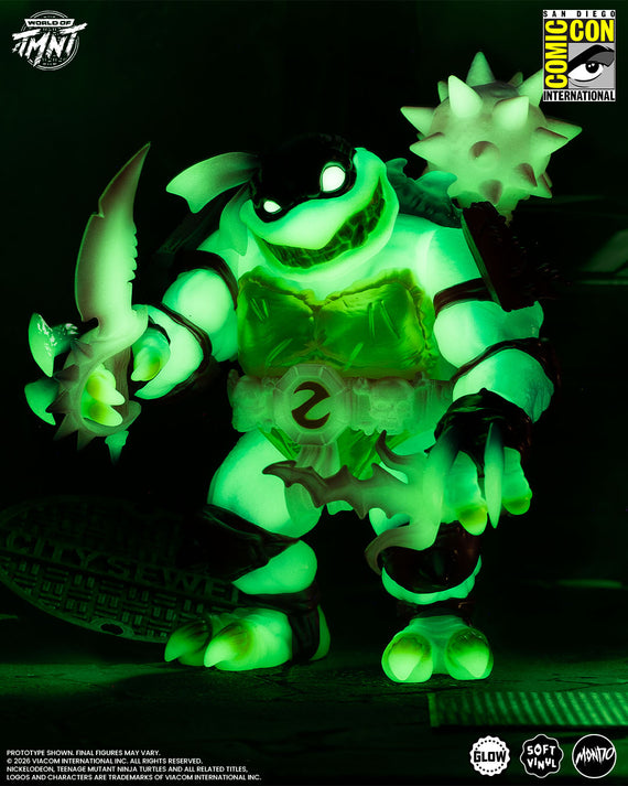 Teenage Mutant Ninja Turtles - Slash Soft Vinyl Figure - Mutagen Glow Variant