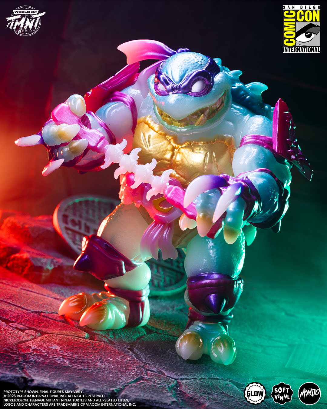 た*ん様 限定　Michael Jordan フィギュア サルビーノ社 直筆サイ Teenage Mutant Ninja Turtles Pizza Van Mirage Variant Poster – Mondo
