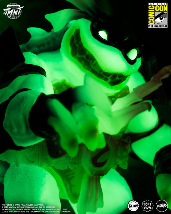 Teenage Mutant Ninja Turtles - Slash Soft Vinyl Figure - Mutagen Glow Variant