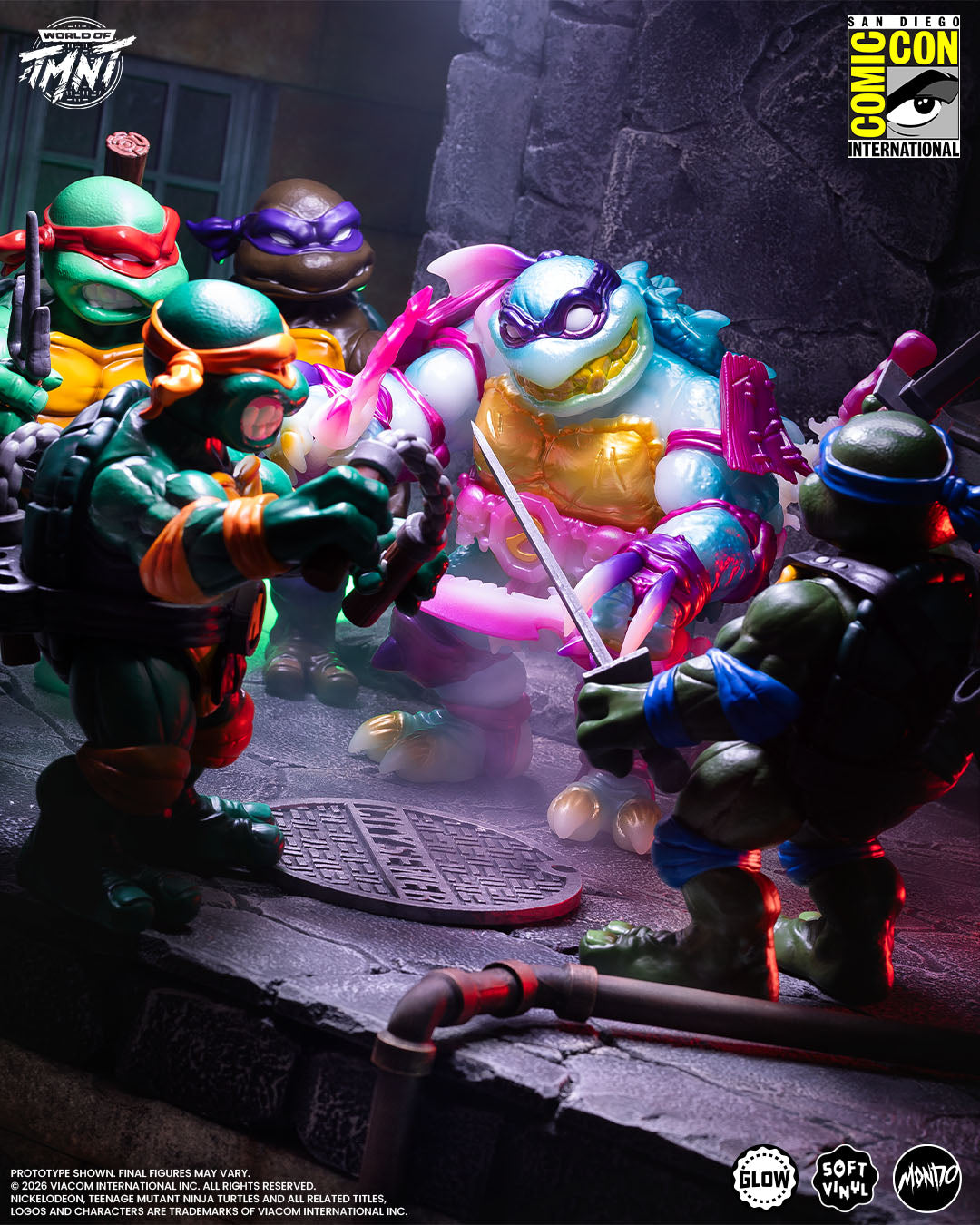 Teenage Mutant Ninja Turtles Pizza Van Mirage Variant Poster – Mondo
