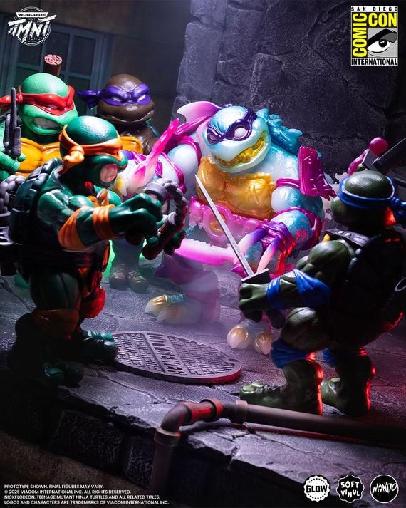 Teenage Mutant Ninja Turtles - Slash Soft Vinyl Figure - Mutagen Glow Variant