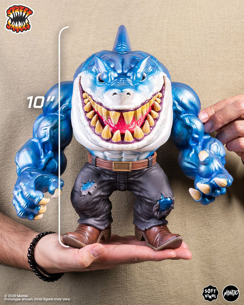Street Sharks - Ripster Soft Vinyl Figure - Shark Bait Variant