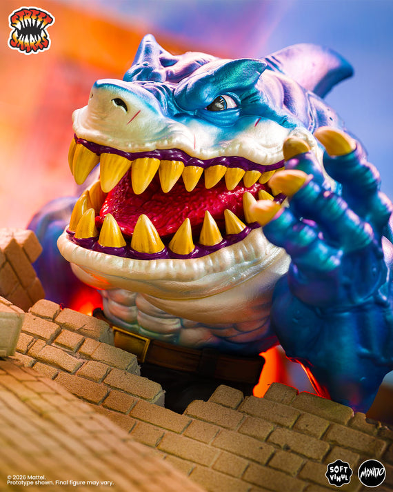 Street Sharks - Ripster Soft Vinyl Figure - Shark Bait Variant