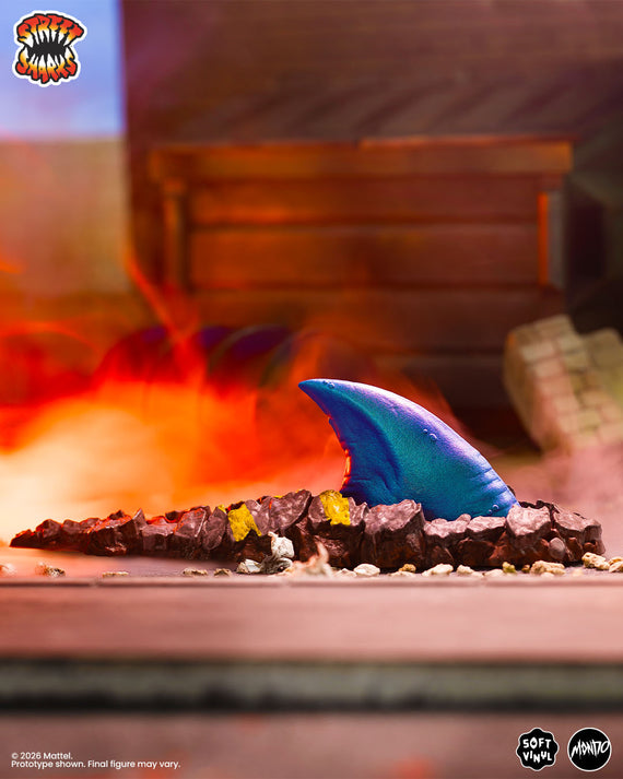 Street Sharks - Ripster Soft Vinyl Figure - Shark Bait Variant