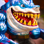 Street Sharks - Ripster Soft Vinyl Figure - Shark Bait Variant