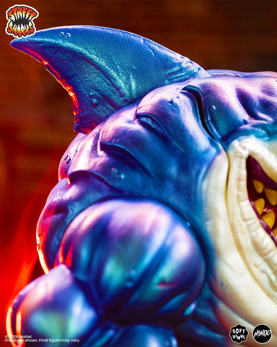 Street Sharks - Ripster Soft Vinyl Figure - Shark Bait Variant