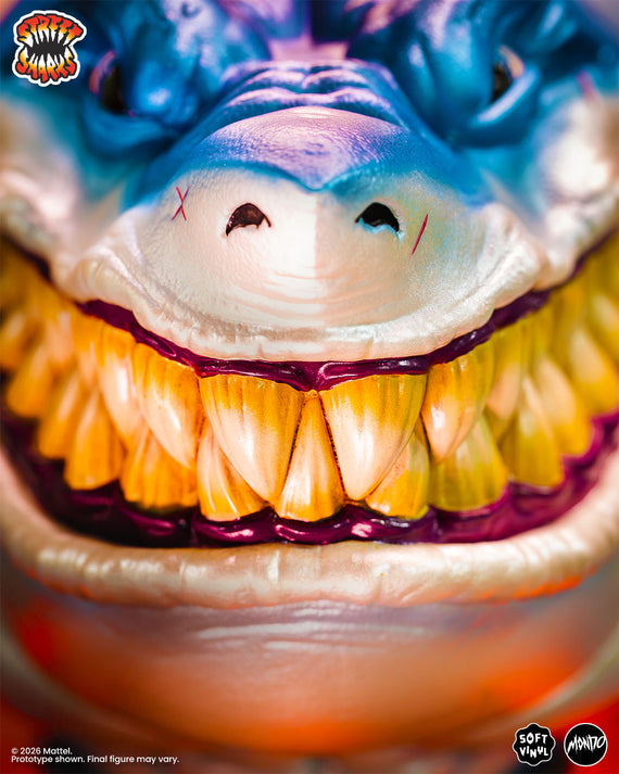 Street Sharks - Ripster Soft Vinyl Figure - Shark Bait Variant
