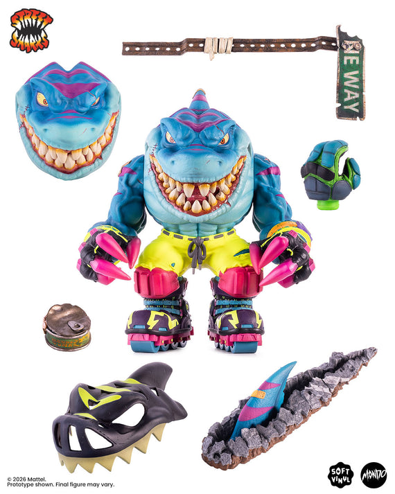 Street Sharks - Streex Soft Vinyl Figure