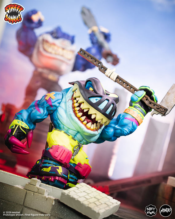 Street Sharks - Streex Soft Vinyl Figure