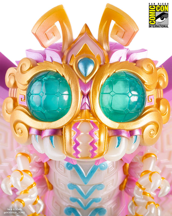 Mothra - Vinyl Designer Figure by Urban Aztec - Cherry Blossom Glow in the Dark Variant