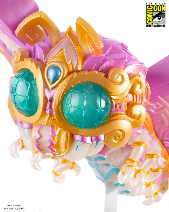 Mothra - Vinyl Designer Figure by Urban Aztec - Cherry Blossom Glow in the Dark Variant