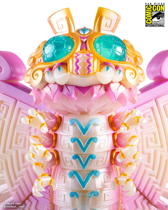 Mothra - Vinyl Designer Figure by Urban Aztec - Cherry Blossom Glow in the Dark Variant