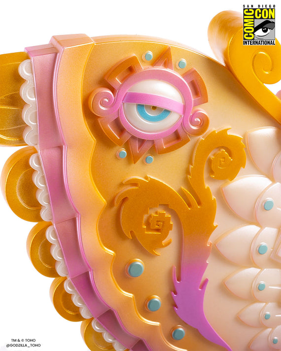 Mothra - Vinyl Designer Figure by Urban Aztec - Cherry Blossom Glow in the Dark Variant
