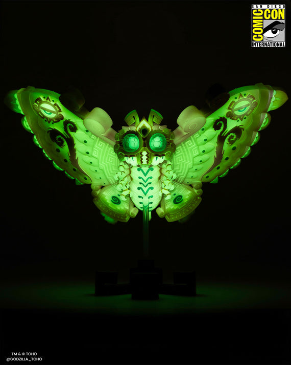 Mothra - Vinyl Designer Figure by Urban Aztec - Cherry Blossom Glow in the Dark Variant
