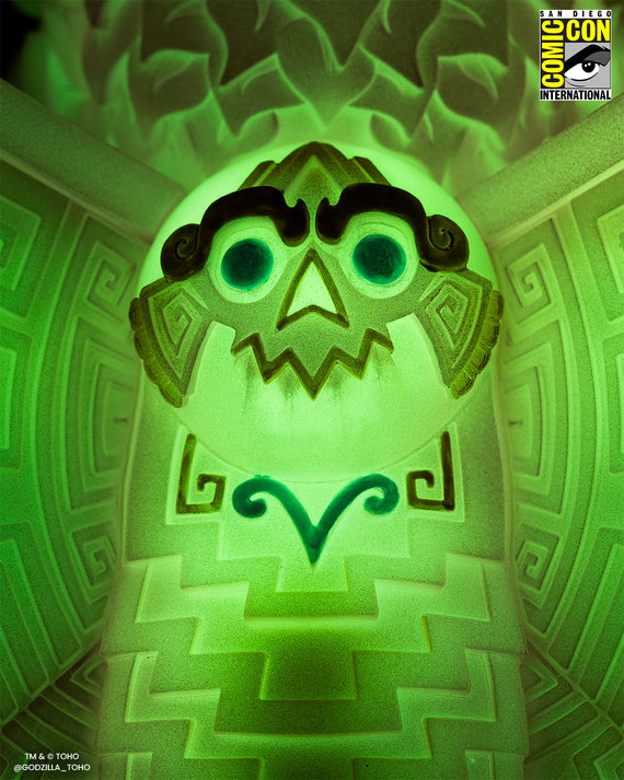 Mothra - Vinyl Designer Figure by Urban Aztec - Cherry Blossom Glow in the Dark Variant