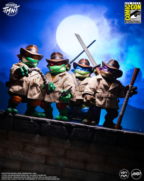 Teenage Mutant Ninja Turtles - Undercover Turtles Soft Vinyl Figures 4-Pack