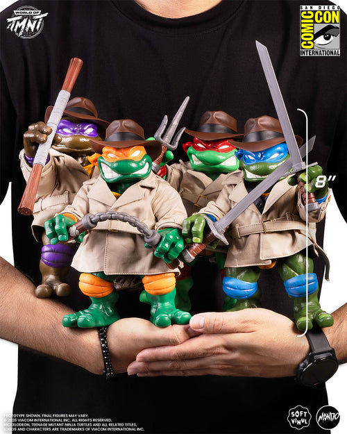 Teenage Mutant Ninja Turtles - Undercover Turtles Soft Vinyl Figures 4-Pack
