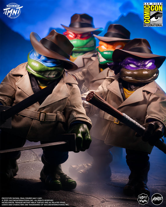 Teenage Mutant Ninja Turtles - Undercover Turtles Soft Vinyl Figures 4-Pack