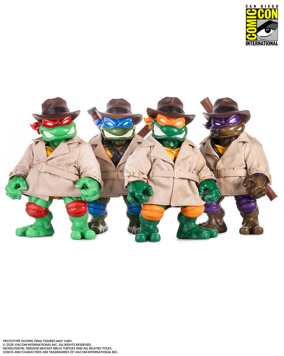Teenage Mutant Ninja Turtles - Undercover Turtles Soft Vinyl Figures 4-Pack