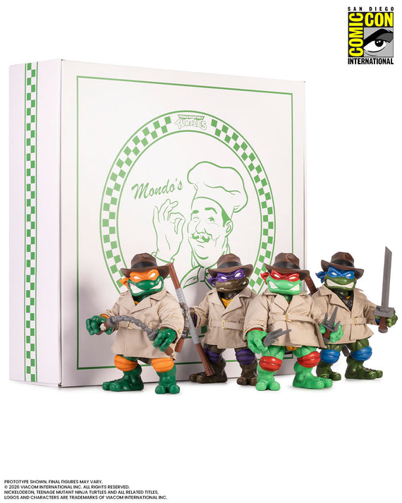 Teenage Mutant Ninja Turtles - Undercover Turtles Soft Vinyl Figures 4-Pack