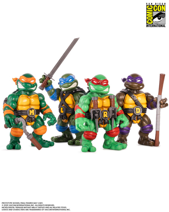 Teenage Mutant Ninja Turtles - Undercover Turtles Soft Vinyl Figures 4-Pack